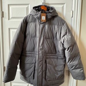 Brand New Men’s Winter Parka – Medium Grey – Size XL